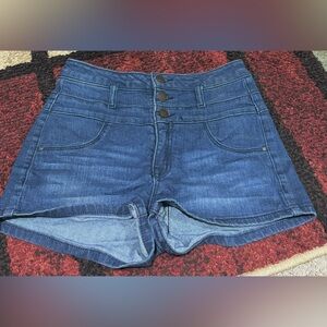 High Rise Charlotte Russe Jean Shorts